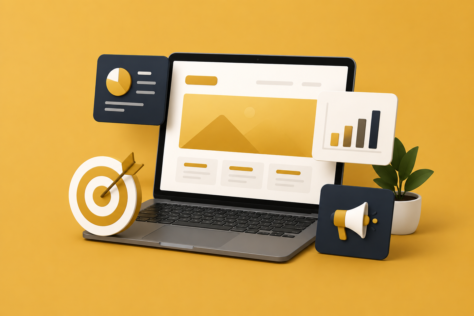 Creative marketing and design team